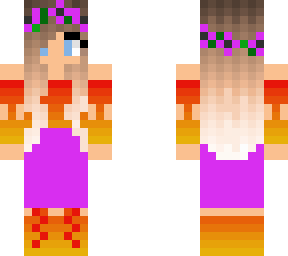 me as fire girl