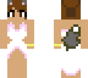 me in my wedding dress