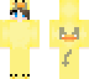 my character as duckie