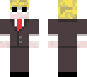 normal boy with a suit addon