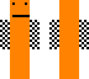 orange checkerboard