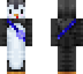 penguin with fanny pack
