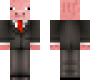 pig in suit