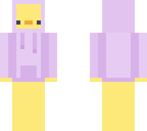 purp duckie w hoodie