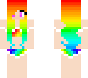 rainbow girl