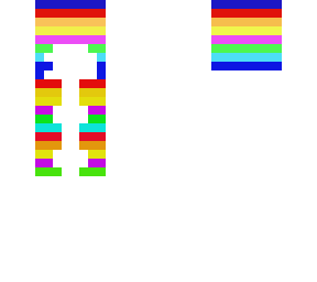 rainbow hair base