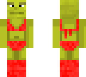 red bikini shrek