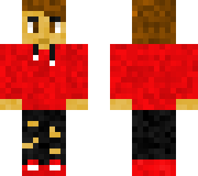 red hoodie boy