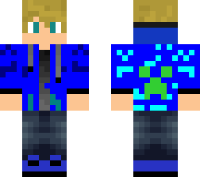 blue blonde teenager