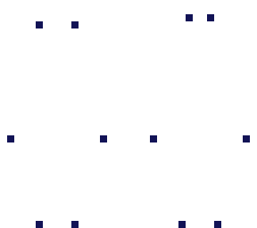 blue dots