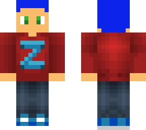 blue hair zamination