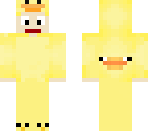 boy in duck onesie
