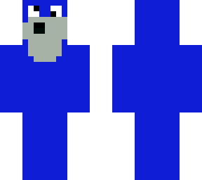 cookie monster with a beard