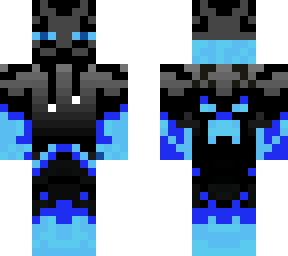 cool enderman blue
