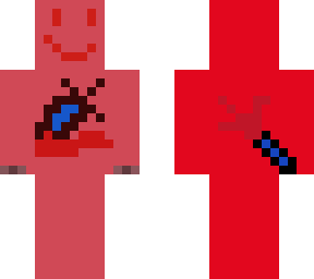 creepy demon (red)
