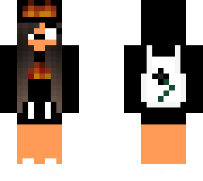 cute flamme bunneh girl
