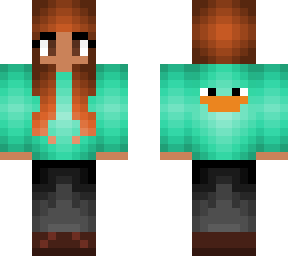 duck girl no hoodie