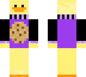 ducky with cookie