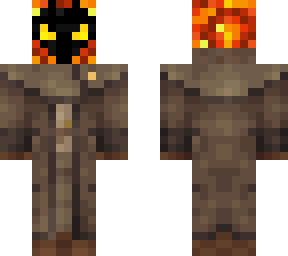 fire demon suit
