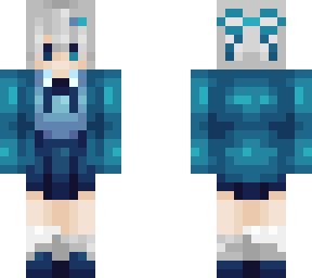 frosty blue