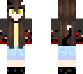 golden eyed demon girl