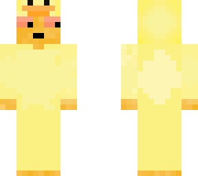 high winnie the pooh in duck suit