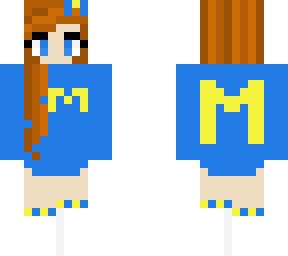 michigan wolverine girl go blue!