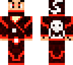 ninja red and black - skele group