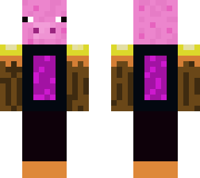 pig nether portal torch guy