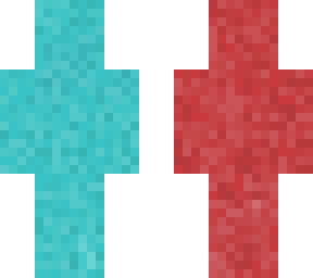 pixelated opposite colors