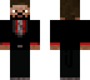red & black