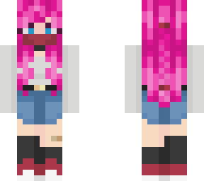 red checker with mask