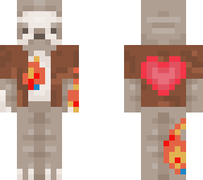 sloth lover on fire