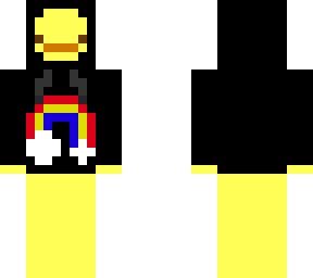 the rainbow skin duck