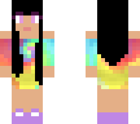 tie die girl