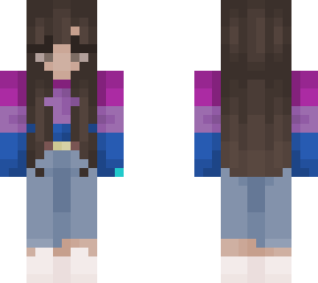 violet - bi***ual sweater