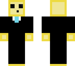 yellow slime in suit