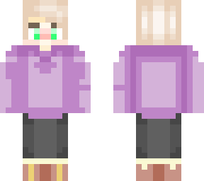(edited skin) purple sweater (original by dana 301)