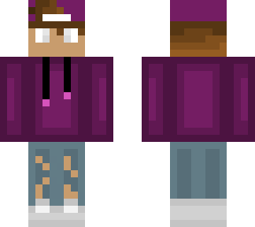 (fixed) purple sweatshirt dude - edit