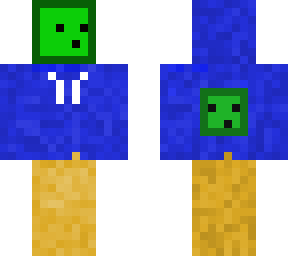a slime with a coat
