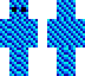 blue + aqua man
