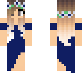 blue butterfly girl