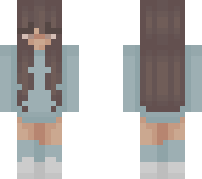 blue sweater