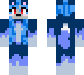 blue wolf girl