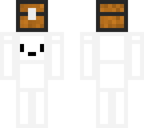 box man holding chest