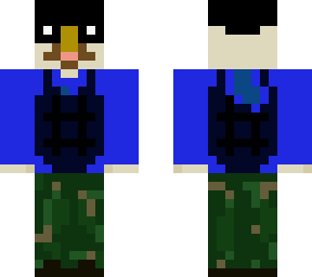 camo vest nerd