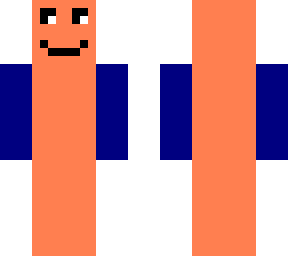 coral and navy stripes