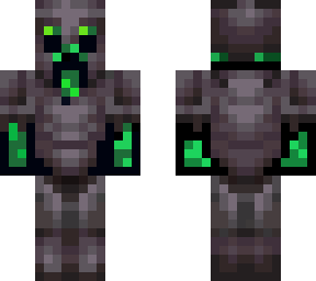 creper in netherite armor