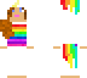 cute girl with a unicorn outfit