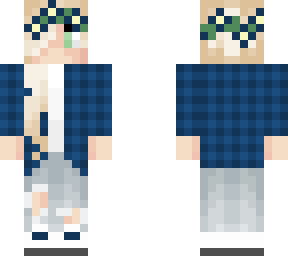 eash - blue tartan